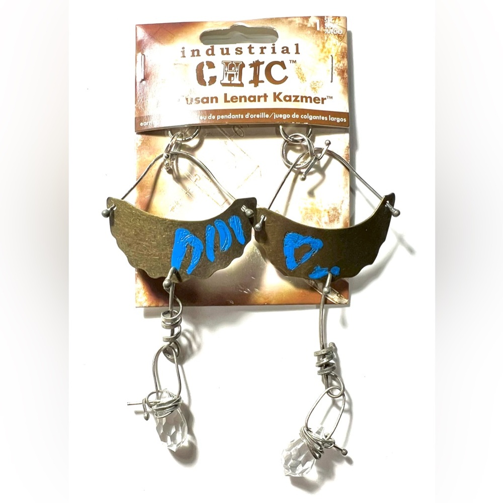 Susan Lenart Kazmer INDUSTRIAL CHIC JEWELRY COMPONENTS NWT 
2012 EARRING/PENDANT